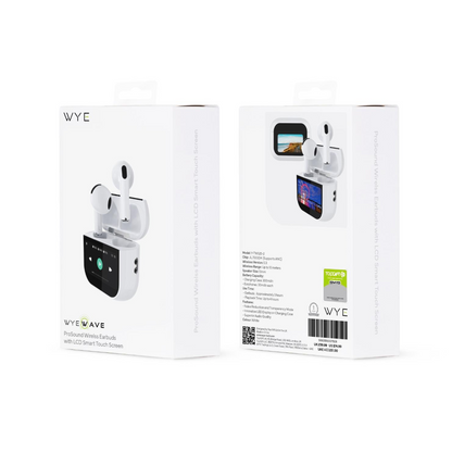 ProSound Wireless Earbuds with LCD Touch Screen