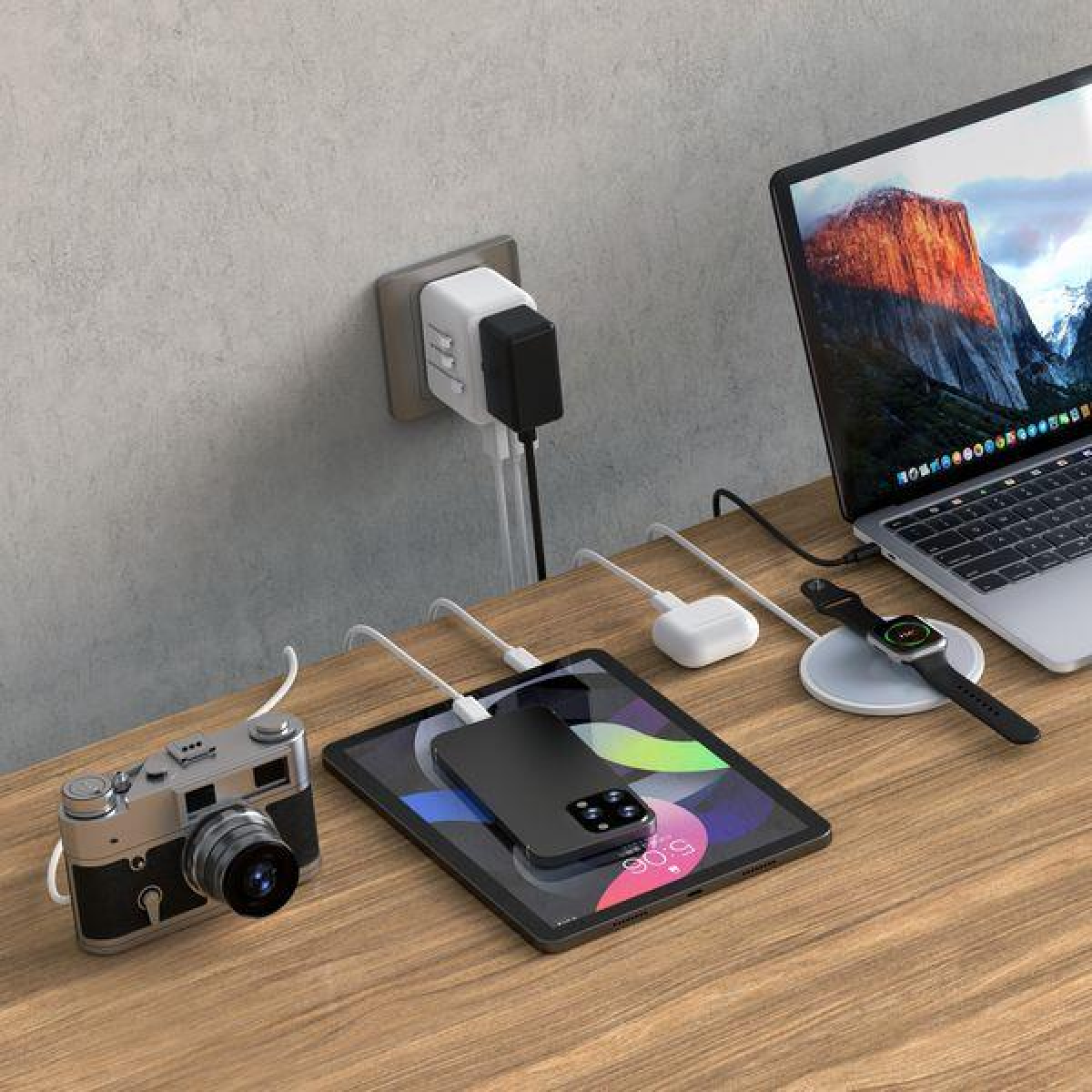 WYEFLUX Global Ease 4-in-1 GaN Travel Adaptor