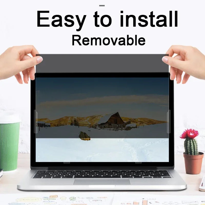 Privacy Screen Protector for Laptop 14 15.6 13 17 18.5 Inch Notebook PC Computer Anti-Spy Filter Waterproof Matte Film Anti-Peep