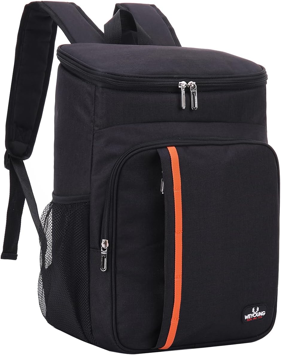 Cooler Backpack Insulated Lunch Bag 18L Large Capacity Waterproof Picnic Backpack Womens Mens Hot/Cold Freezer Bags Food Container for Travel/Hiking/Beach/School/Camping/Bbq