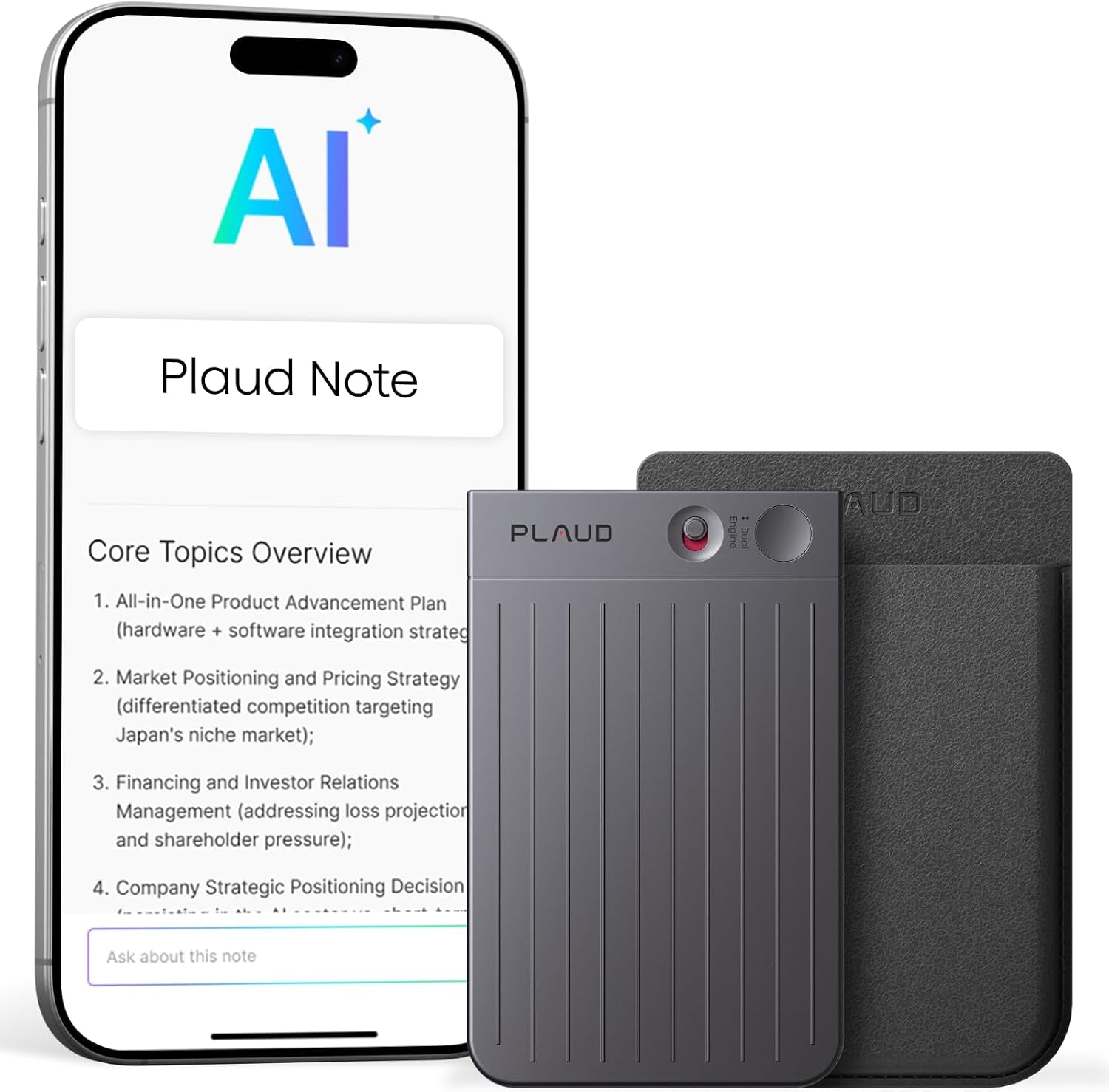 Note AI Voice Recorder Transcription & Summaries for Meetings Calls