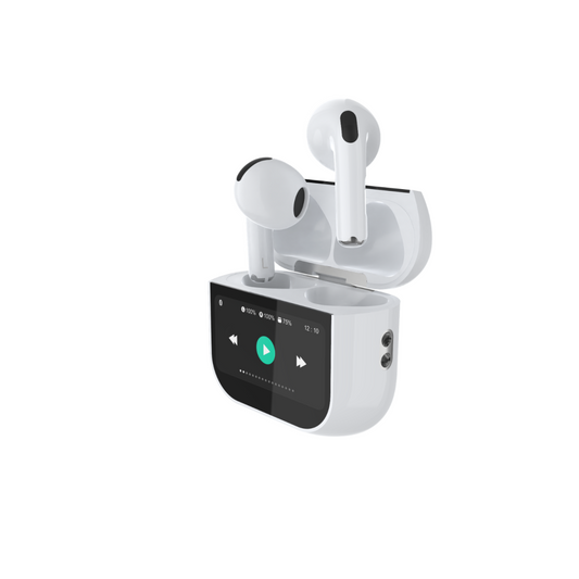 ProSound Wireless Earbuds with LCD Touch Screen